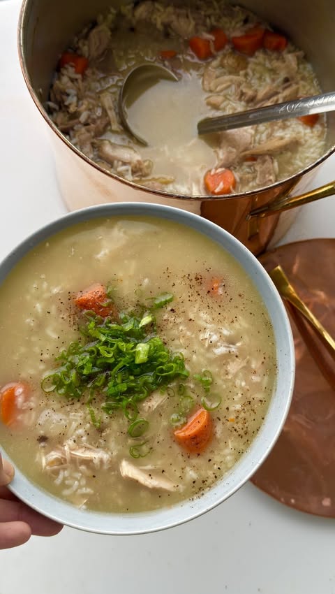 Instagram post by @foodbaby.bklyn for Food52. Caption reads: @foodbaby.bklyn’s Turkey Jook is the key to....