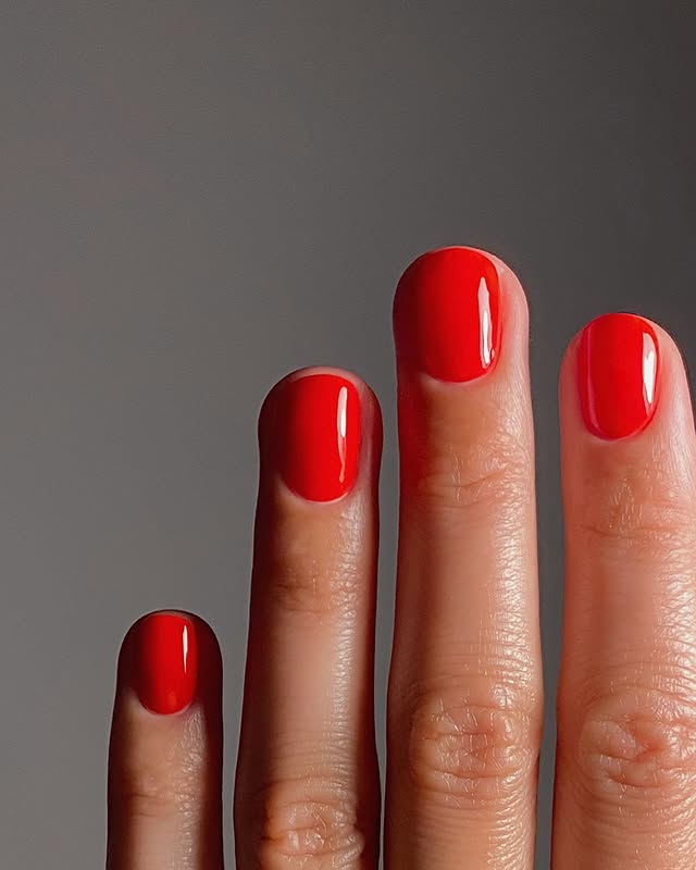 Instagram post by @matejanova for Manucurist. Caption reads: For a spicy season ahead 🌶️ @manucurist ‘Spicy’....