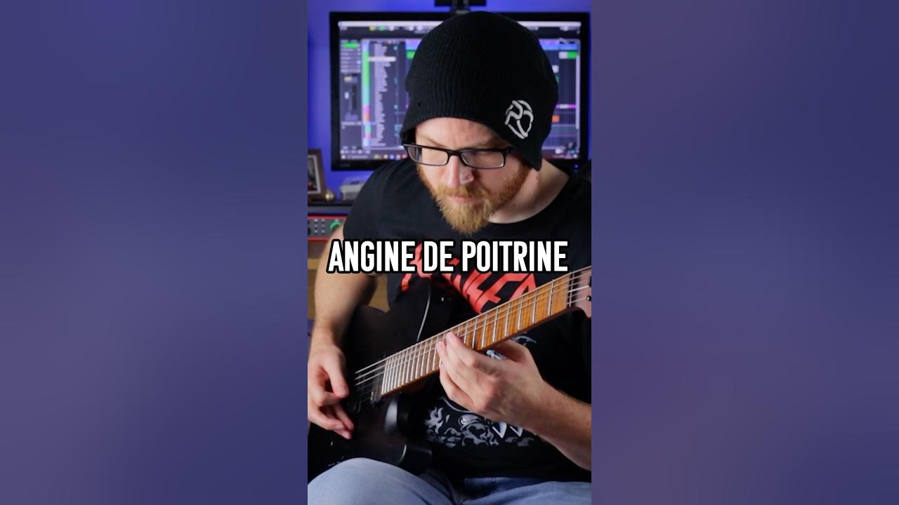 YouTube post by @peteplaysmusic for Thomann. Caption reads: [...] (Tabs & Extras): GUITARS & GEAR (Thomann):....