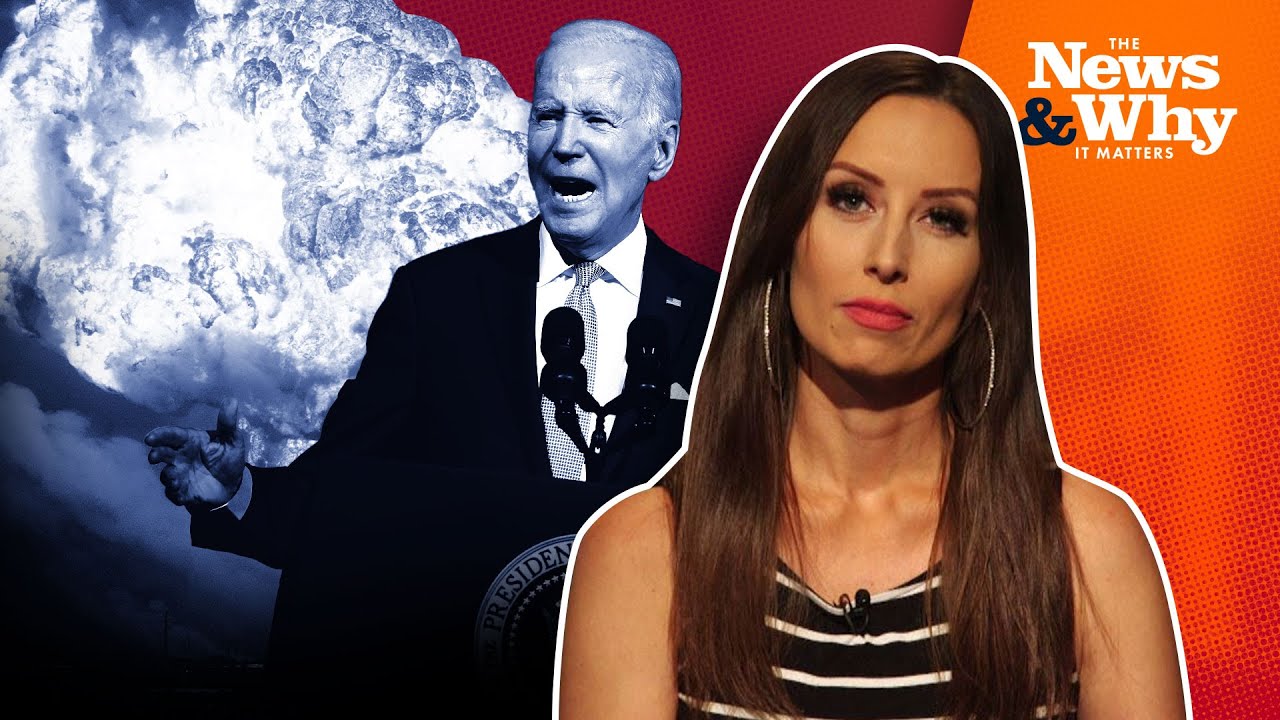 YouTube post by @BlazeTV for Healthycell. Caption reads: Joe Biden's Speech from Hell | The News & Why It....