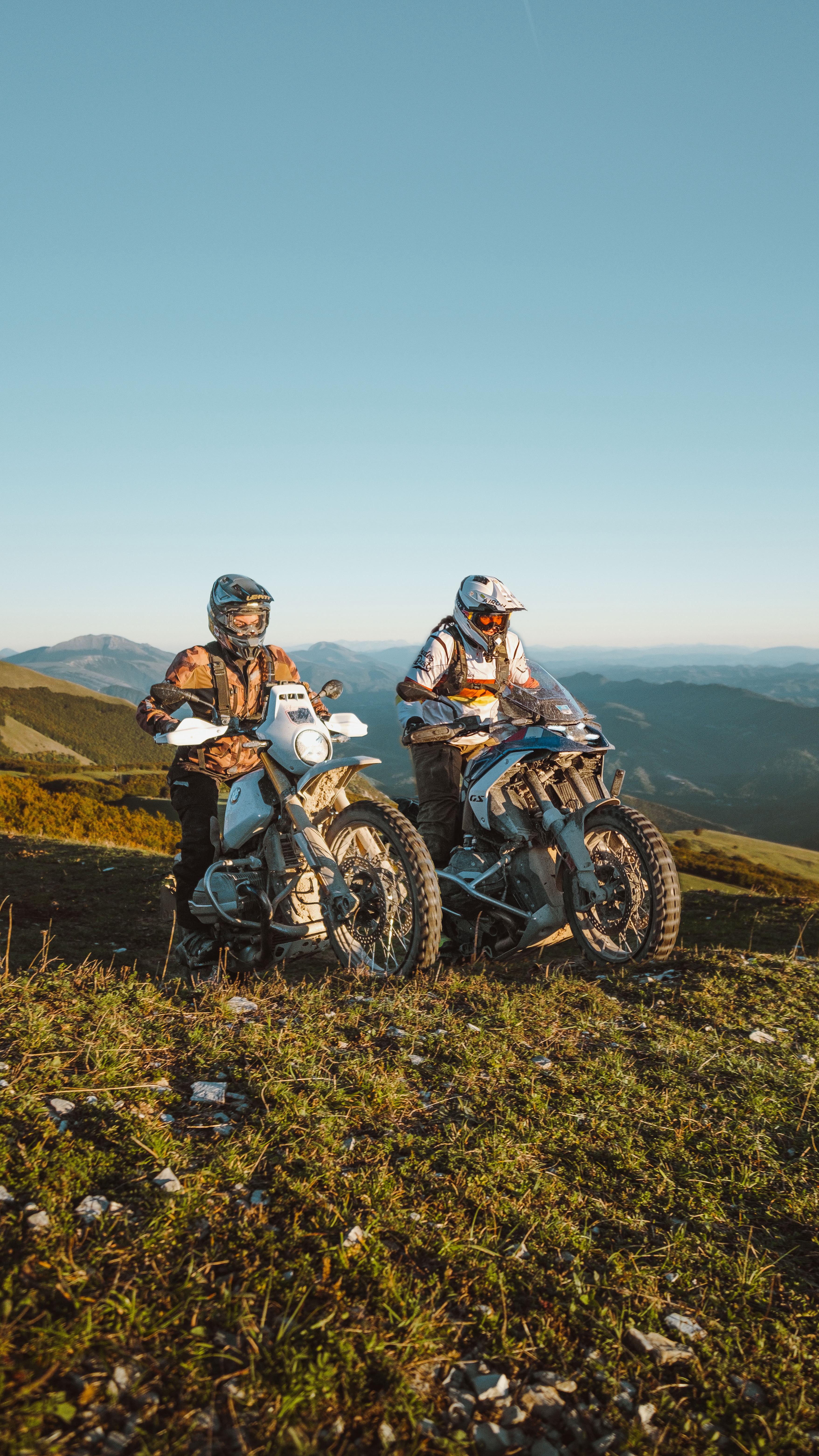 Instagram post by @vanessaofftheroad for BMW Motorrad. Caption reads: [...] food & no trending audio✌️🙂‍↕️ 
Ad....