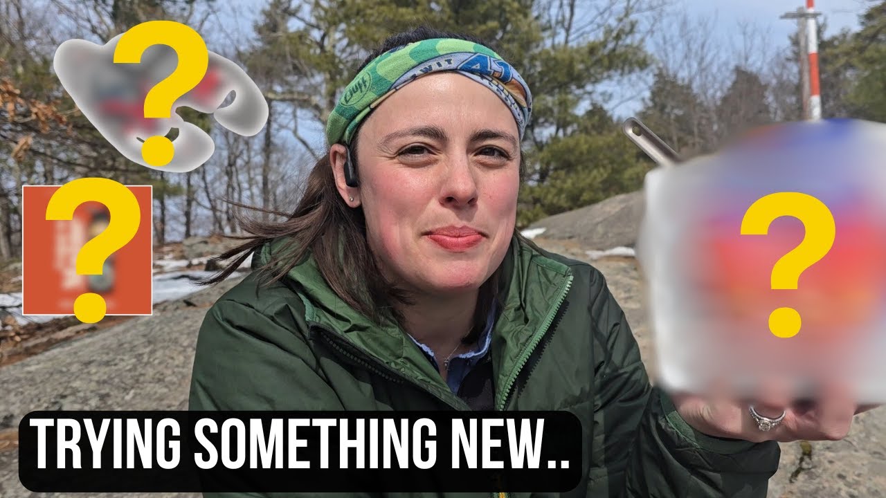 YouTube post by @TaylortheNahamshaHiker for Mountain House. Caption reads: Trying 5 NEW Things on This Winter Hike!.