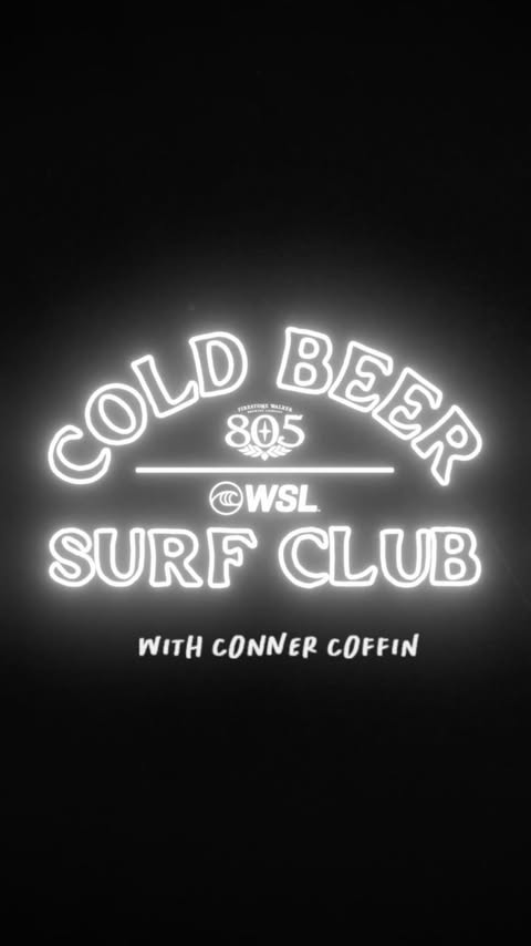 Instagram post by @connercoffin for World Surf League. Caption reads: Certified charger ✅

Conner sits down with 2018....