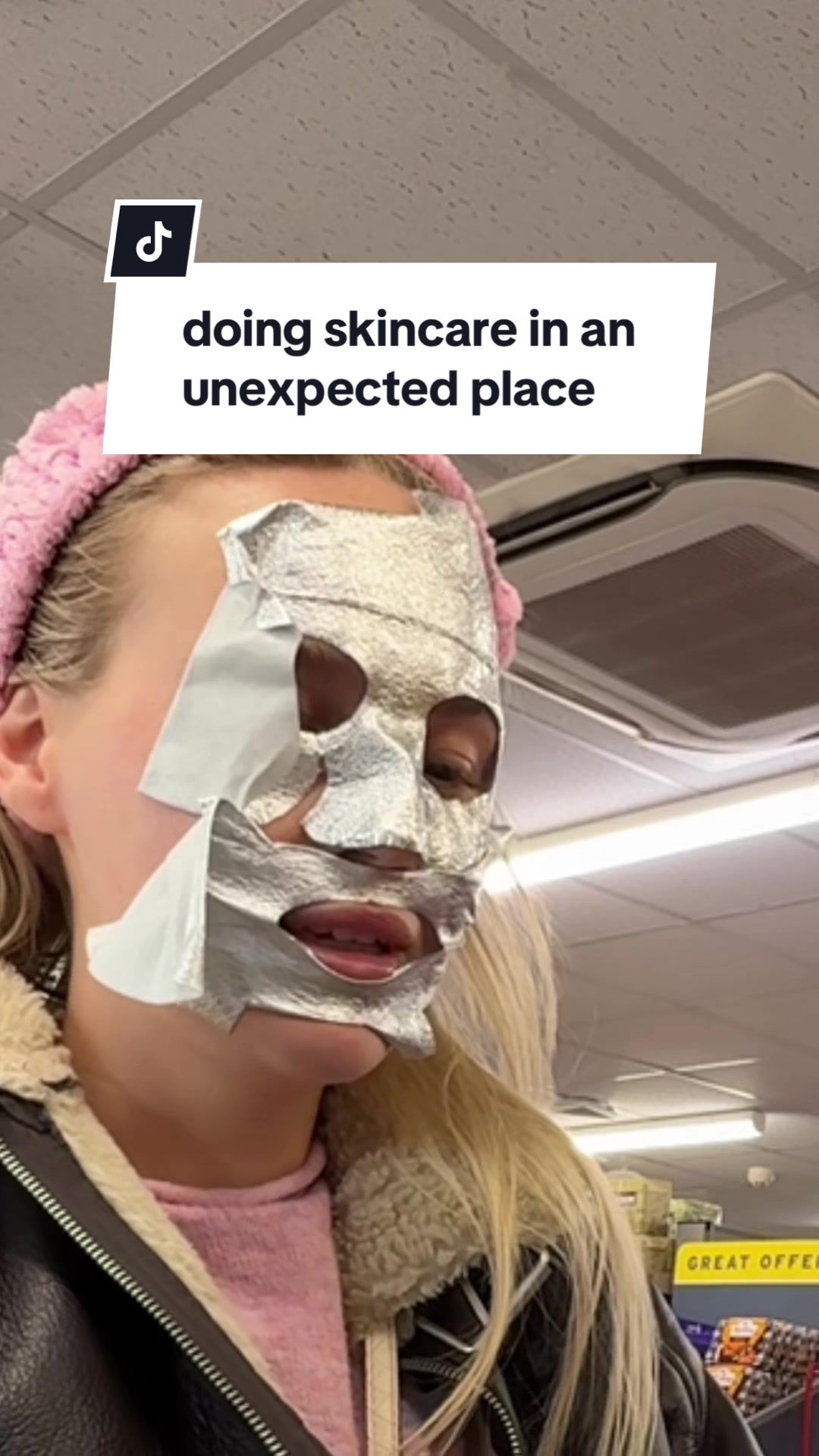 TikTok post by @sophie_jones111 for air up. Caption reads: It kept getting more awkward. Not something you....