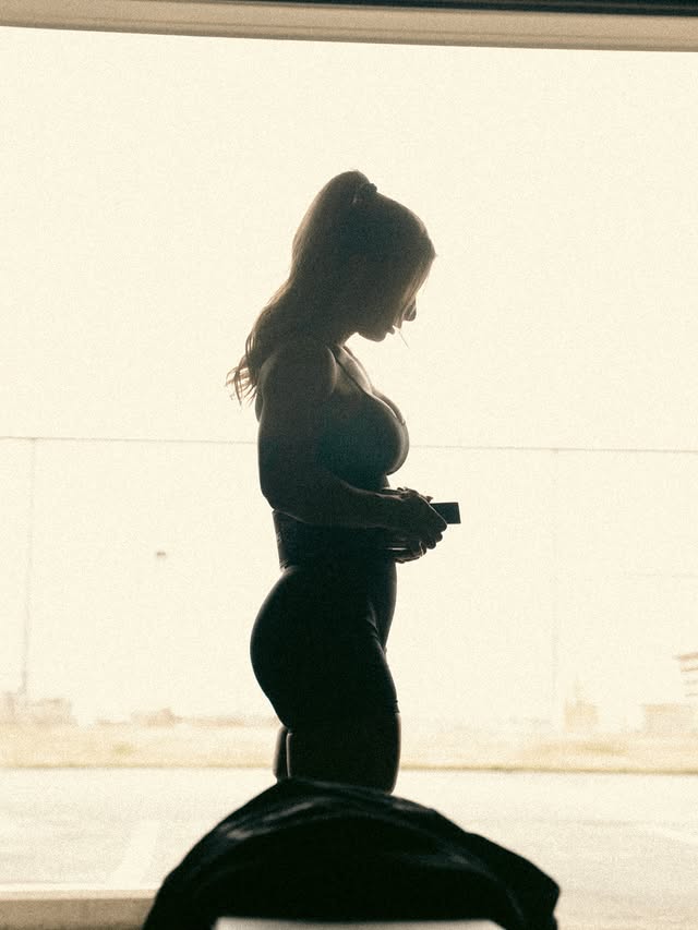 Instagram post by @maddyforberg for Gymreapers. Caption reads: Strength isn’t found by going through the motions,....