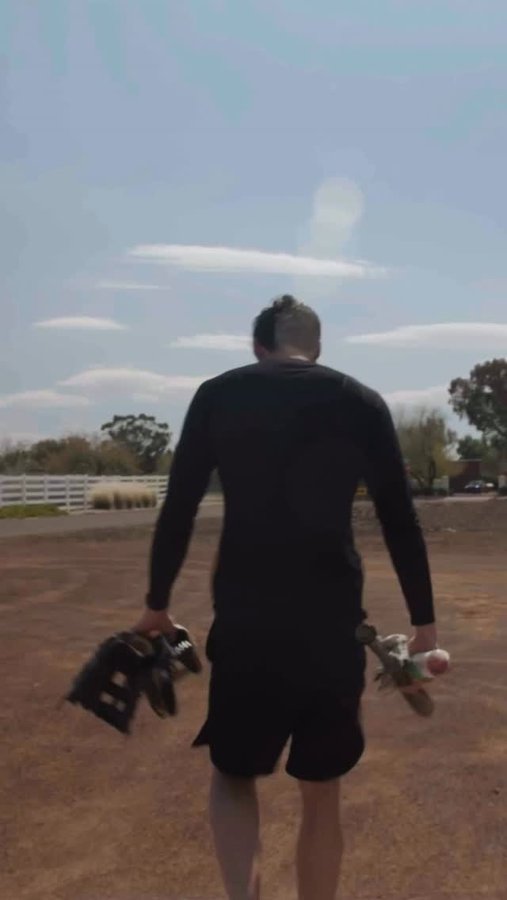 Instagram post by @christianyelich for DripDrop. Caption reads: Between game days, training sessions, and travel,....