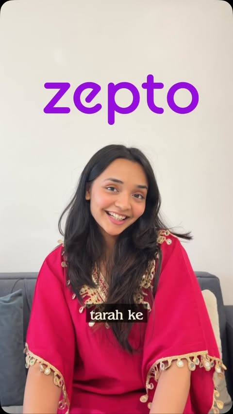 Instagram post by @yuvikapanchall for Zepto. Caption reads: [...] 🫶🏻 there’s a Rakhi for everyone on....