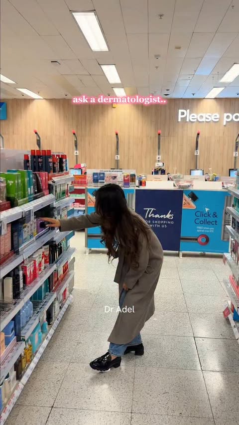 Instagram post by @dermatologist_adel for Neutrogena UK & Ireland. Caption reads: ad Neutrogena T/Gel Scalp Relief Shampoo, the....