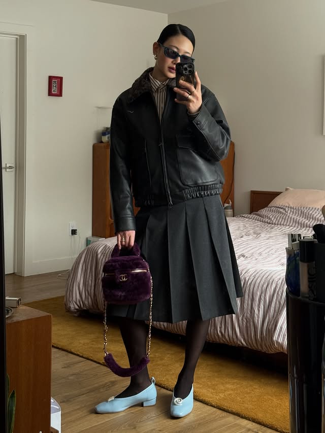 Instagram post by @imalyssalau for Maguire Shoes. Caption reads: Outfits lately 🥰

*tagged gifted.