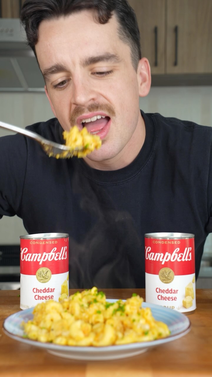 Instagram post by @blakemenardcooks for Campbell's. Caption reads: #CampbellsPartner I’ve teamed up with @campbells....