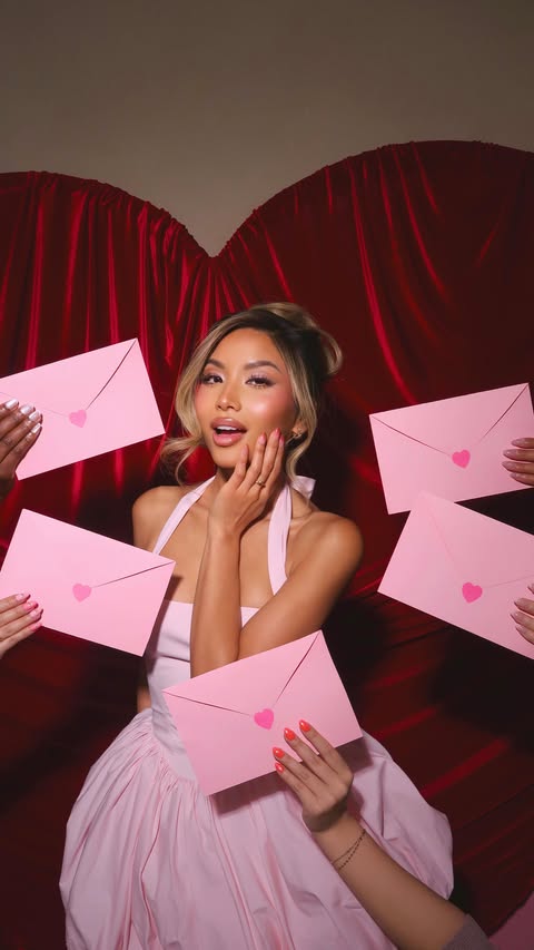 Instagram post by @themodernartista for Glamnetic. Caption reads: Nails have a way of whispering a story without....