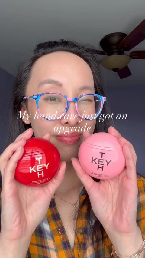 Instagram post by @jjsinstareviews for KEYTH. Caption reads: [...] maybe it’s my scented hand cream? These....