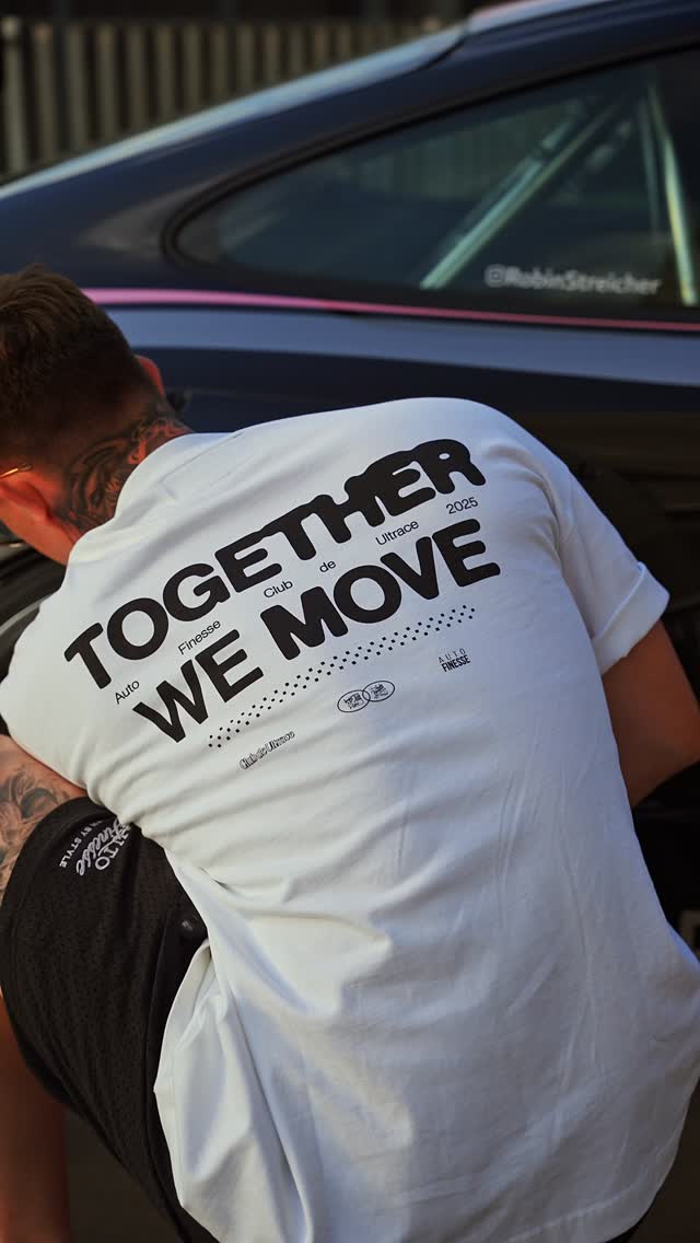 Instagram post by @c.c._media for Auto Finesse. Caption reads: Together We Move – Club de Ultrace X Auto Finesse....