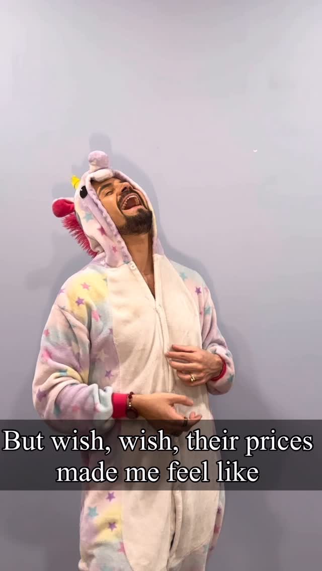 Instagram post by @joseantonioromero94 for Wish. Caption reads: [...] ALWAYS MY DREAM! 🤩💭🦄

Love my new @wish....