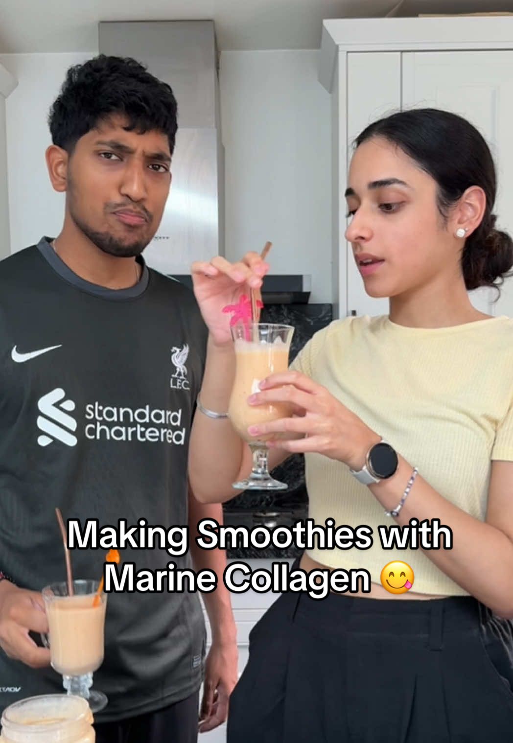 TikTok post by @navdarsh for Correxiko. Caption reads: yummy, healthy and good for you! ❤️ @Correxiko ....