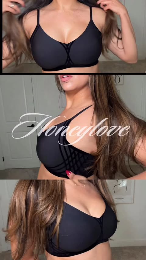 Instagram post by @carlafieldr for Honeylove. Caption reads: Get ready with me// Qué les parece este look? 😊....