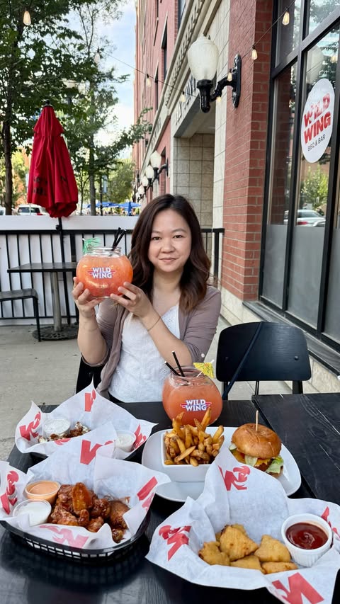 Instagram post by @wildwingrestaurants for Yeggers Creator Community. Caption reads: @wildwingrestaurants has all new location in....