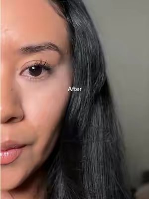TikTok post by @michii.dominguezz for LIVE TINTED. Caption reads: gifted by Live Tinted the instant brightness is....