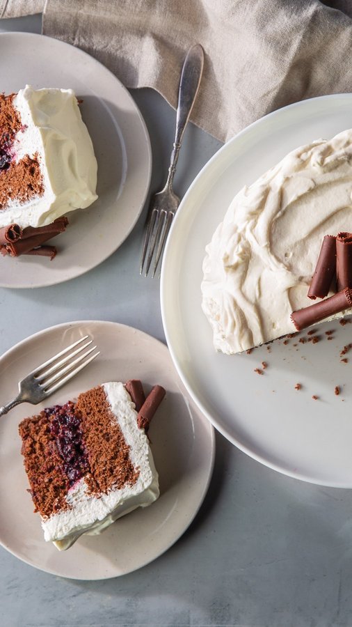 Instagram post by @brianharthoffman for Bake from Scratch. Caption reads: Baking School with @williamssonoma and....