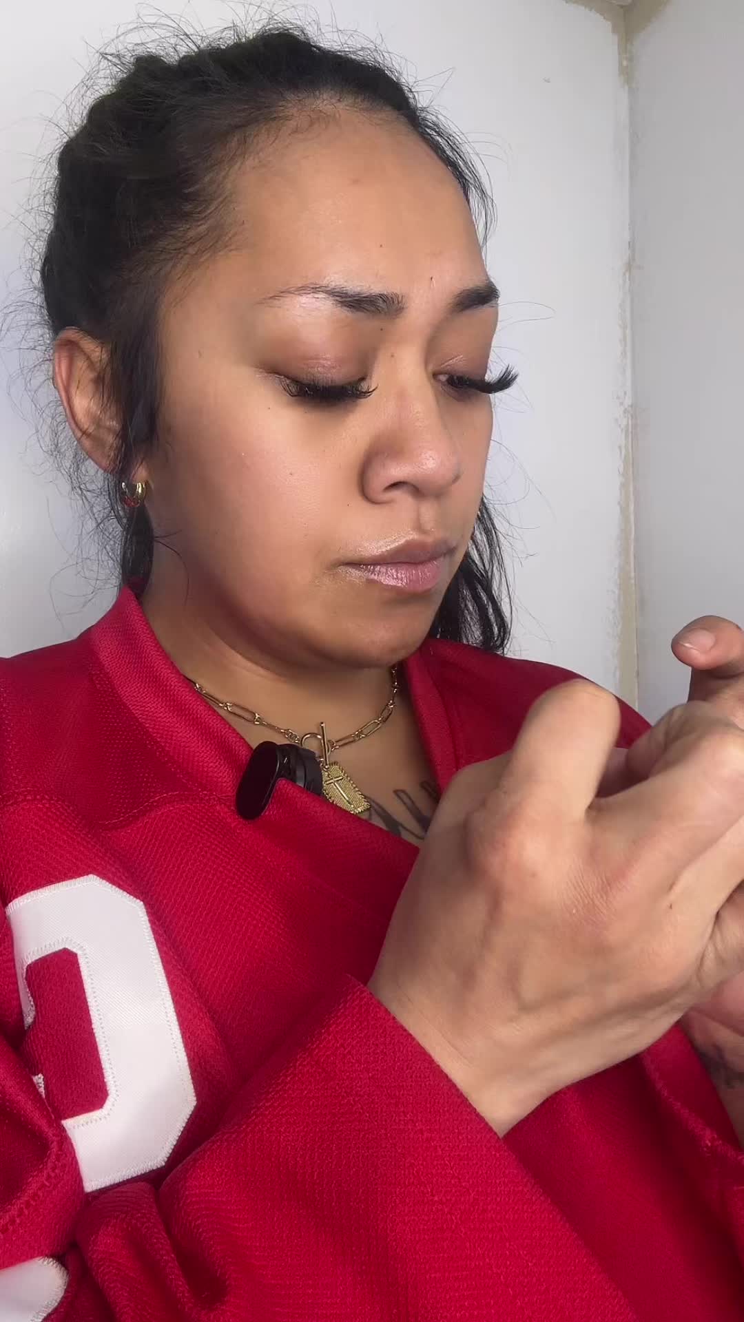 TikTok post by @_ceeluvv for Love Wellness. Caption reads: [...] ms. kitty need is some luvv” and....