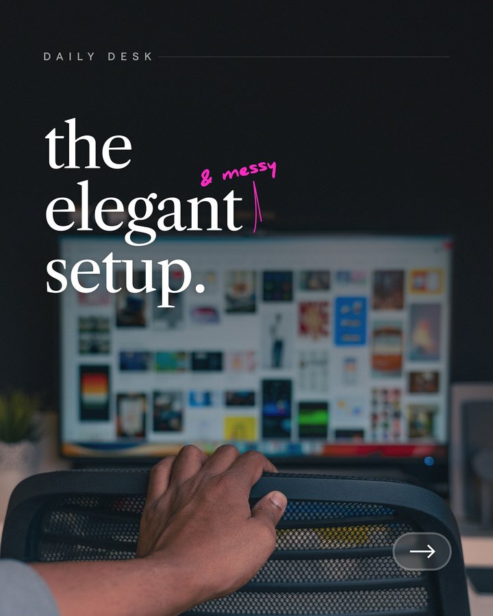 Instagram post by an influencer for Logitech. Caption reads: [...] upgraded with some insane Logitech gear.....