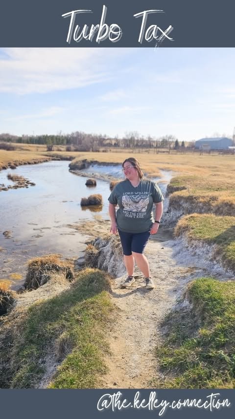 Instagram post by @the.kelley.connection for Intuit TurboTax. Caption reads: If you’re a small business owner like me, consider....