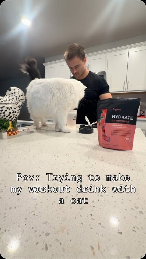Instagram post by @pandsfitness for Legion. Caption reads: Its okay because we have @legion creatine and NEW....
