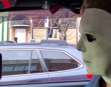 Instagram post by @mmyers1031 for Hornblasters. Caption reads: [...] forget to checkout our sponsors....