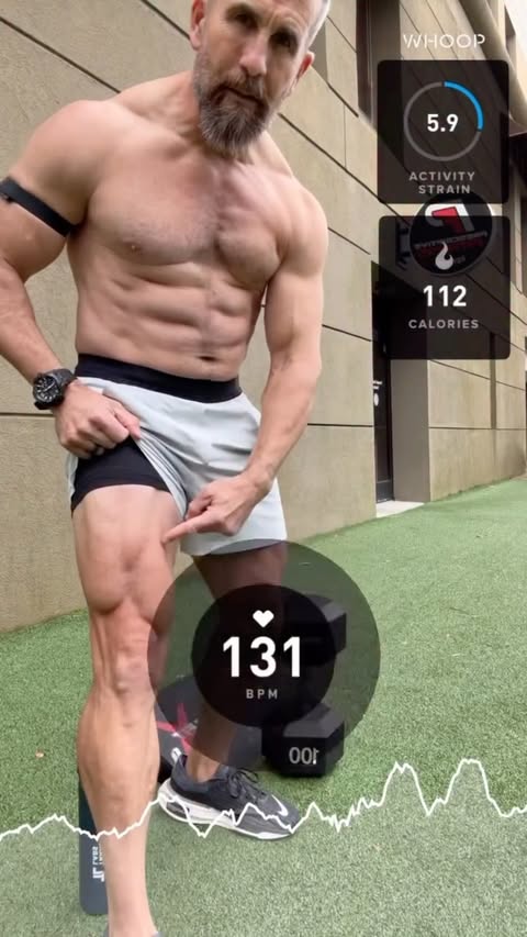 Instagram post by @paulsklarxfit for WHOOP. Caption reads: Cardio that’s Body Changing👌🏼💪🏼

1. Tap with a....