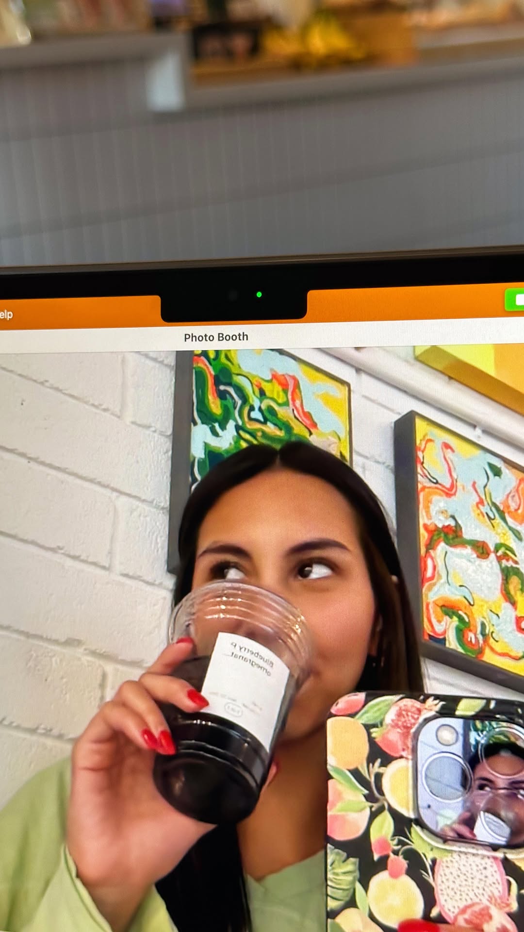 Instagram post by @emmagguerrero_ for InfluenceHer Collective. Caption reads: today’s good mood is sponsored by @windowcoffeebar....