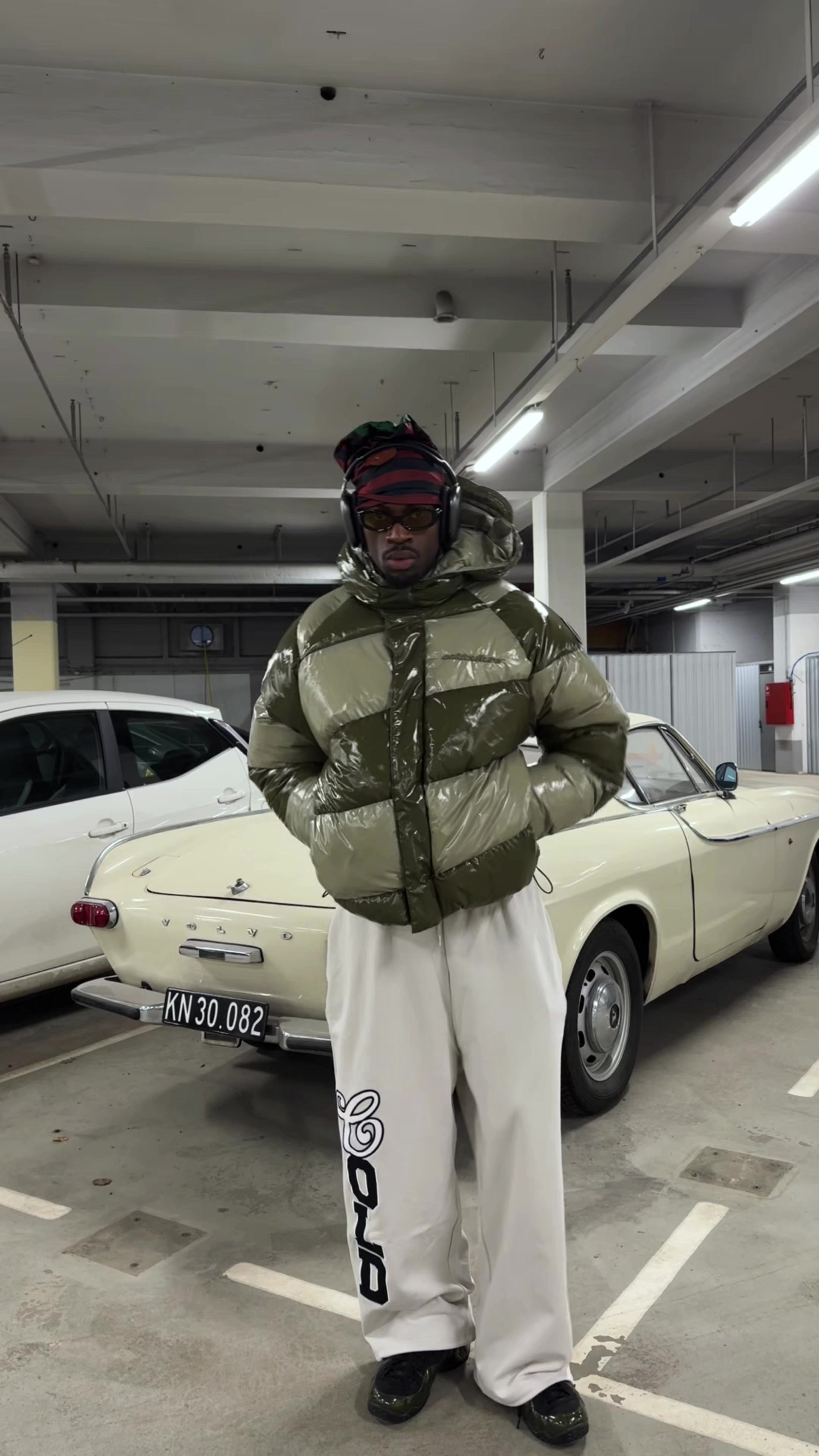 TikTok post by @laperlenoire__ for Cold Culture. Caption reads: AD @Cold Culture keeping me safe from the cold. ....