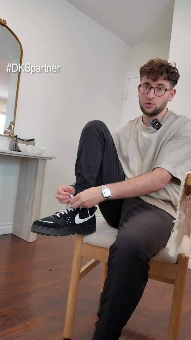 Instagram post by @aroncohen for DICK'S Sporting Goods. Caption reads: #DKSPartner Just checked out the all-new....