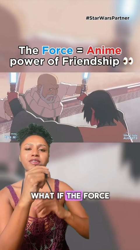 Instagram post by @toastymarshmellow_ for Star Wars. Caption reads: What if Star Wars was always meant to be anime?....