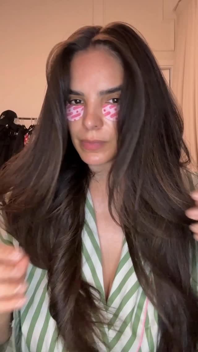 Instagram post by @glencyfeliz for BaBylissPRO. Caption reads: Playing with my new toy 🫶🏻🥹🔥 @babylissprousa .....