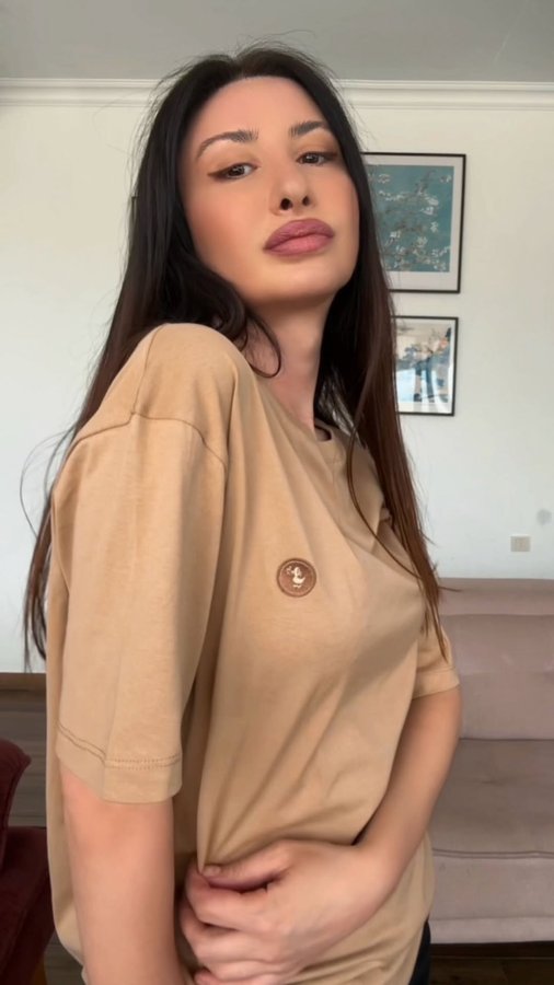 Instagram post by @nukanini for Save The Duck. Caption reads: GRWM ♥️ I’m wearing stylish clothes by....