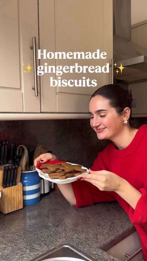 Instagram post by @katiefduarte for Waitrose. Caption reads: When I want to show my family I love them, I cook....