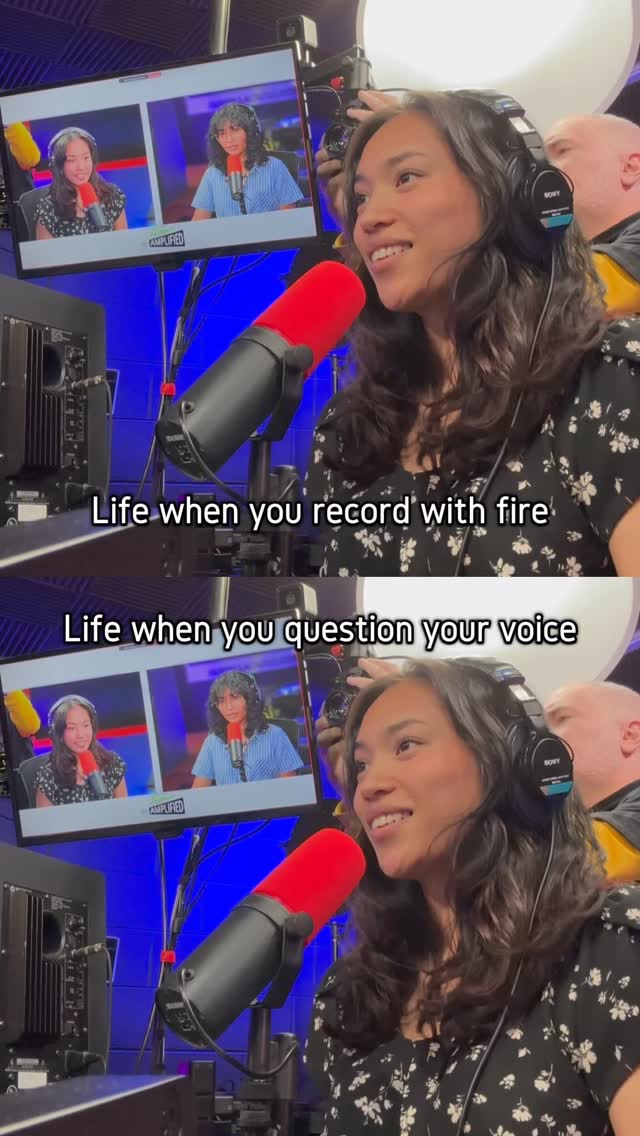 Instagram post by @shaenaxlynn for Podbean. Caption reads: Stop overthinking it and just do the dang thing!!....