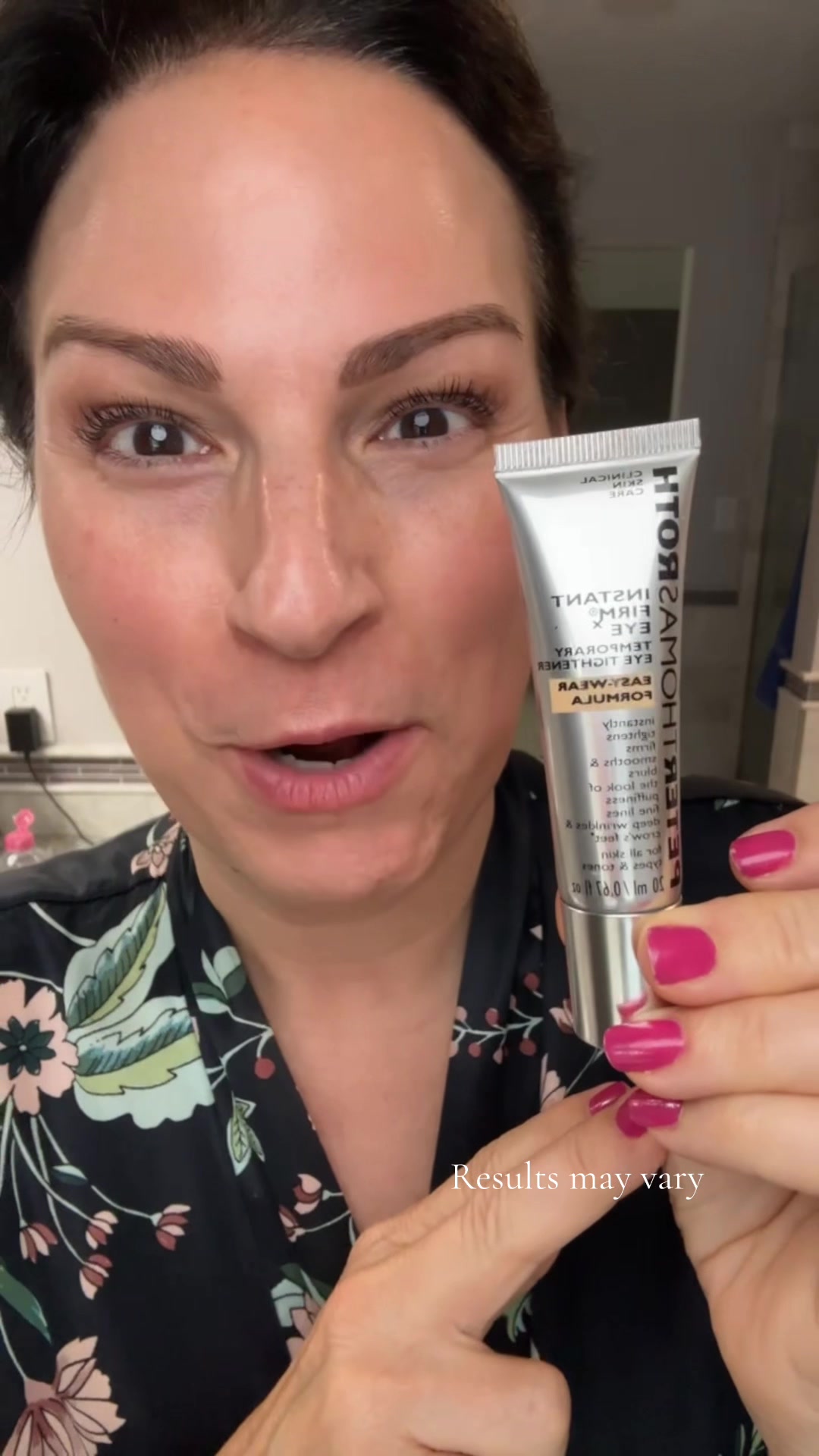 TikTok post by @itswalterhops for Peter Thomas Roth. Caption reads: [...] more white residue with @Peter Thomas Roth....