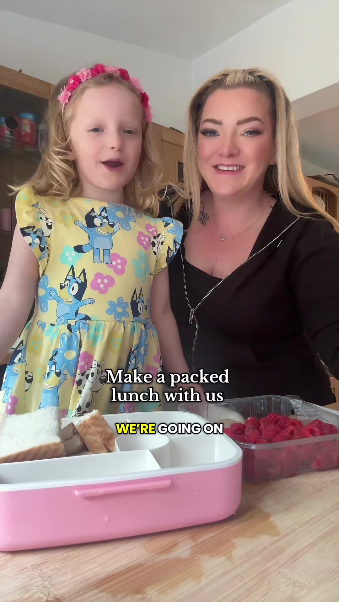 TikTok post by @lifewithljj for LOVE CORN. Caption reads: We’re obsessed with Love Corn! 😍 Link above ☝️....