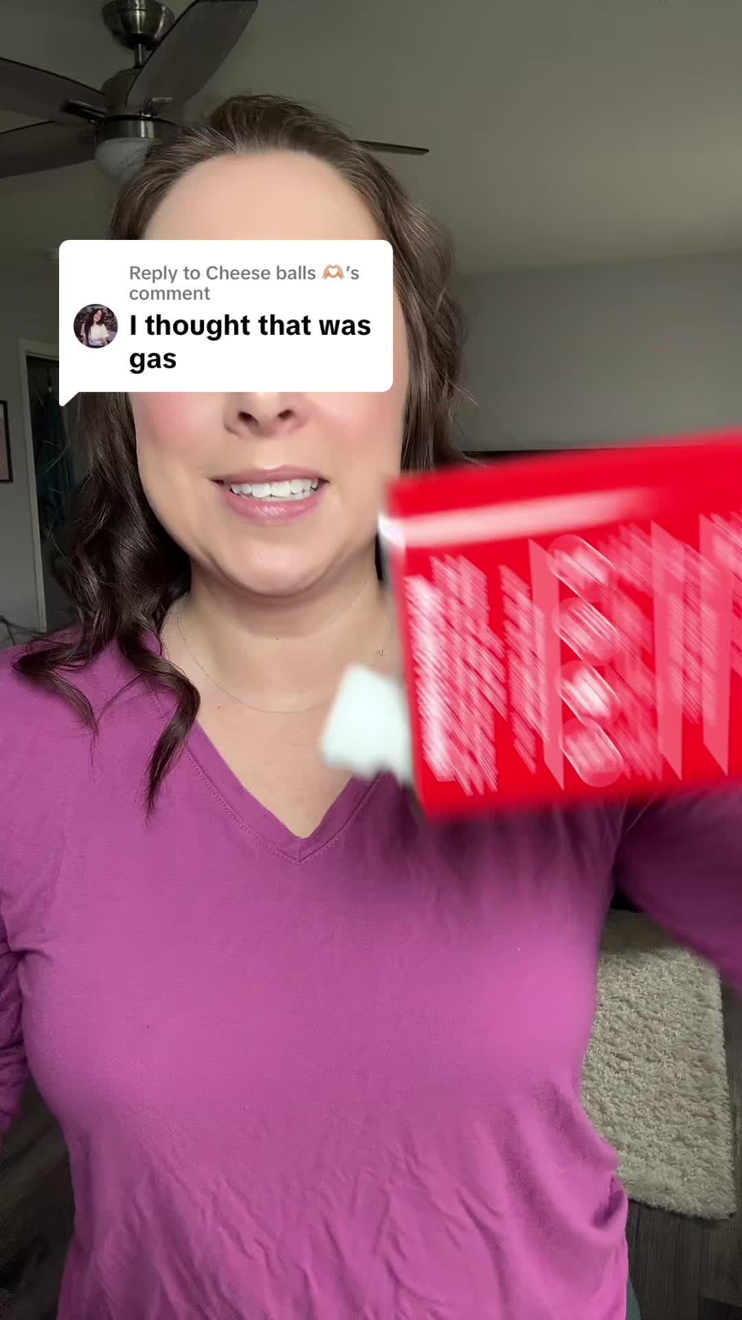 TikTok post by @spunky.mom.life for Mozi Wash. Caption reads: Replying to @Cheese balls 🫶🏼 Mozi wash smells so....