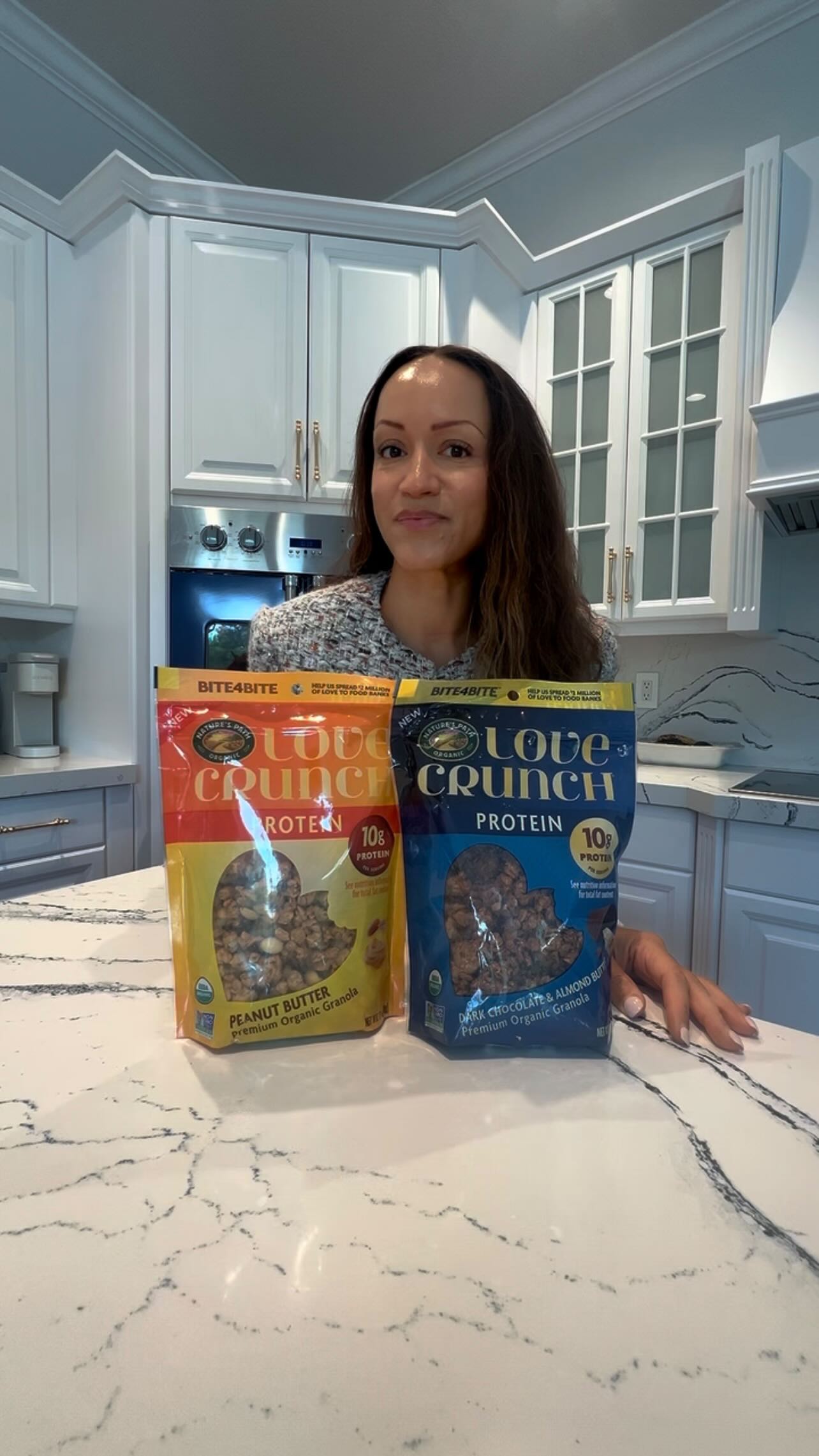 Instagram post by @janylsmithesq for Natures Path. Caption reads: I’ve always loved @naturespathorganic, so when I....