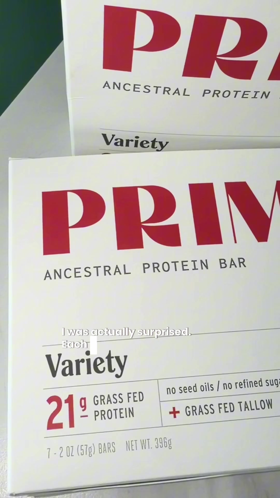 TikTok post by @faithfully.fitt for PRIMA Ancestral Protein Bar. Caption reads: [...] what you’re eating too 😋@PRIMA Ancestral....