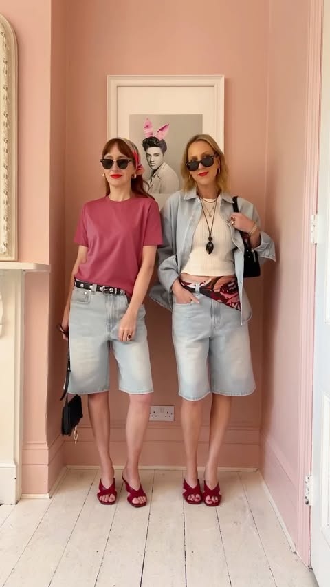 Instagram post by an influencer for Sézane. Caption reads: 👡1 pair of @sezane heels styled x 10 ways! 👡....