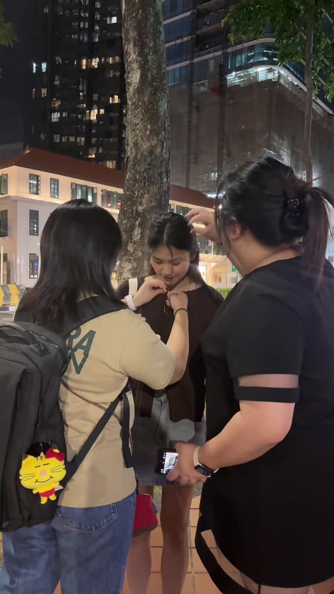 TikTok post by @babybluueeeeee for The Tinsel Rack. Caption reads: HAPPY FRIDAY EVE !!!!  THANK YOU @The Tinsel Rack....