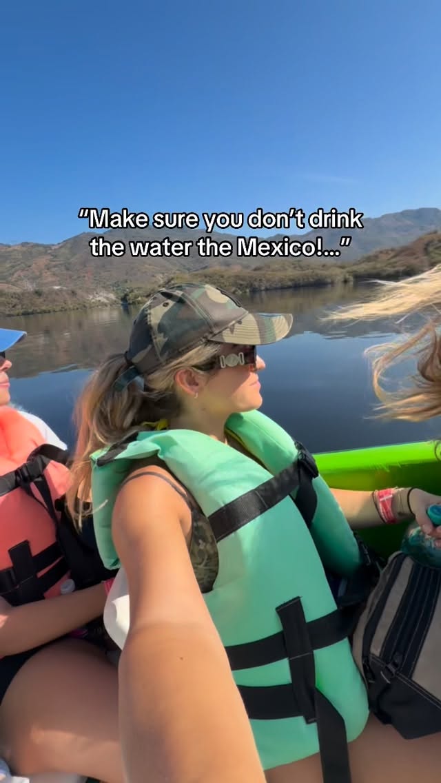 Instagram post by @milliemclay for G Adventures. Caption reads: [...] = tequila and mescal only 🇲🇽😝....