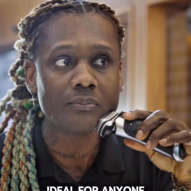 Instagram post by @hd_cutz_london for Braun. Caption reads: Barber approved, for an at home shape up....