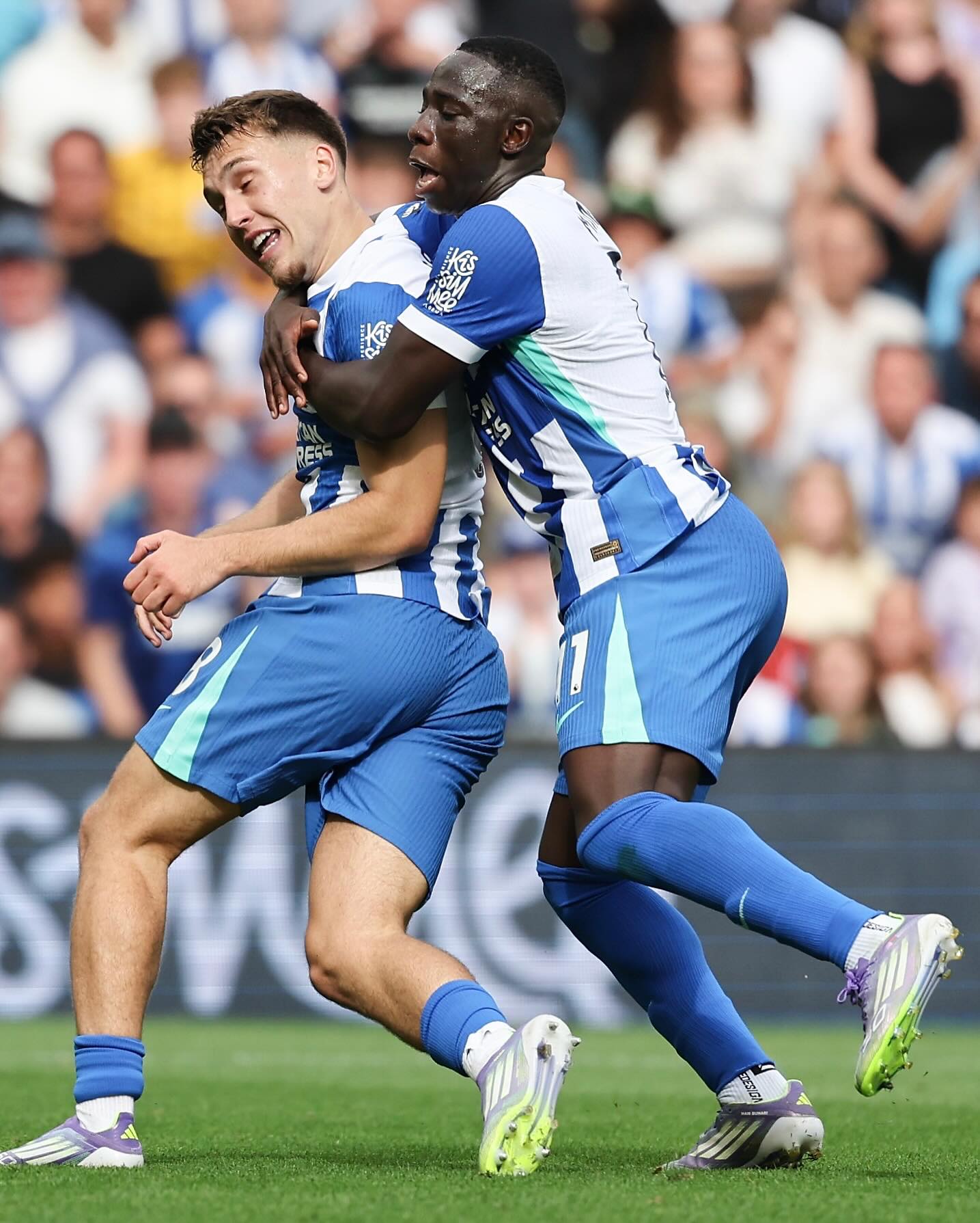 Instagram post by @minteh01 for British Airways. Caption reads: Yankuba was our #BHAMCI Player of the Match!....