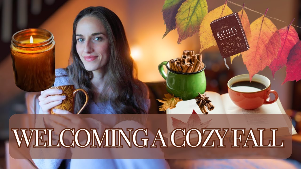 YouTube post by @faithfullegacystudio for Clara & Fritz. Caption reads: 🍂🕯Hello Autumn | Cozy & Productive Fall Reset |....