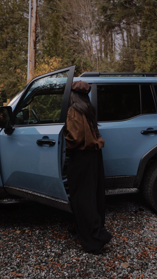 Instagram post by @aysha.sow for Toyota USA. Caption reads: The girls trip finally made it out of the group....