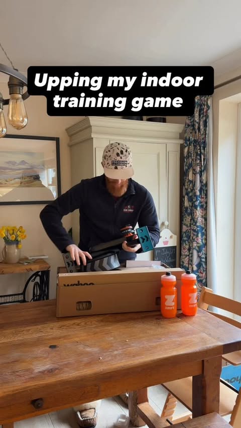 Instagram post by @seanconwayadventure for Zwift. Caption reads: [...] Pair that with structured sessions on....